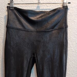 SPANX Glossy Black Leggings